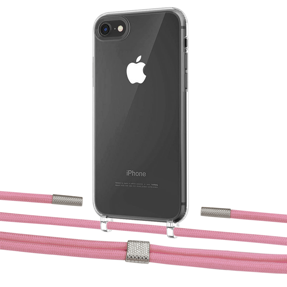 Чехол Upex Crossbody Protection Case для iPhone SE 2020 | 8 | 7 Crystal with Twine Coral and Fausset Silver
Чехол Upex Crossbody Protection Case для iPhone SE 2020 | 8 | 7 Crystal with Twine Coral and Fausset Silver