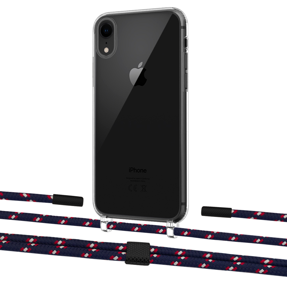 Чехол Upex Crossbody Protection Case для iPhone XR Crystal with Twine Blue Marine and Fausset Matte Black
Чехол Upex Crossbody Protection Case для iPhone XR Crystal with Twine Blue Marine and Fausset Matte Black