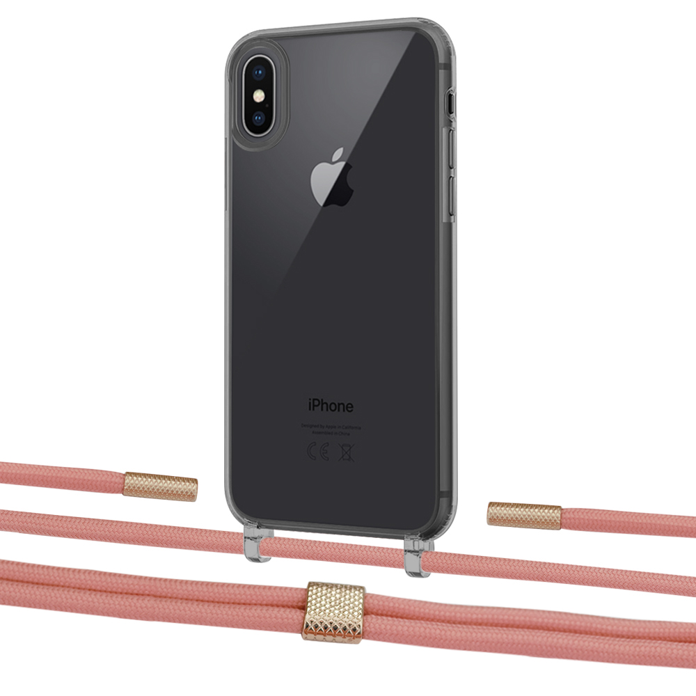 Чехол Upex Crossbody Protection Case для iPhone XS Max Dark with Twine Cantaloupe and Fausset Gold
Чехол Upex Crossbody Protection Case для iPhone XS Max Dark with Twine Cantaloupe and Fausset Gold
