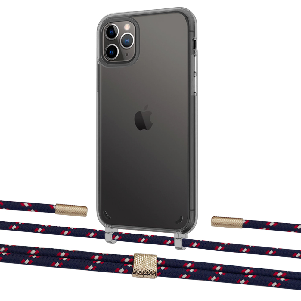 Чехол Upex Crossbody Protection Case для iPhone 11 Pro Max Dark with Twine Blue Marine and Fausset Gold
Чехол Upex Crossbody Protection Case для iPhone 11 Pro Max Dark with Twine Blue Marine and Fausset Gold