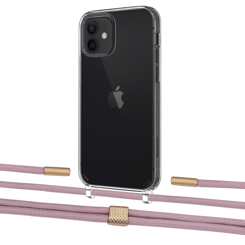 Чехол Upex Crossbody Protection Case для iPhone 12 mini Crystal with Twine Rose Gold and Fausset Gold
Чехол Upex Crossbody Protection Case для iPhone 12 mini Crystal with Twine Rose Gold and Fausset Gold