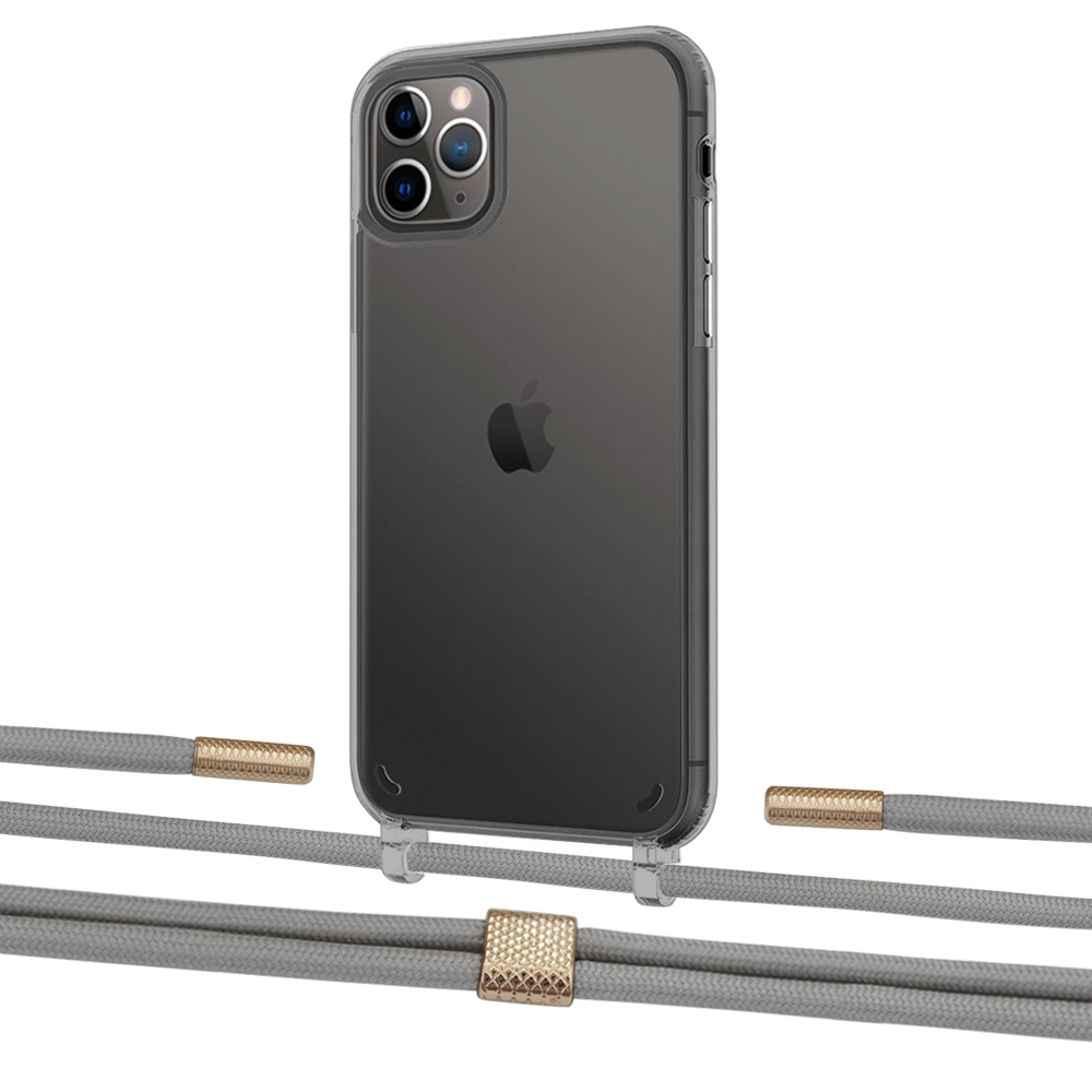 Чехол Upex Crossbody Protection Case для iPhone 11 Pro Max Dark with Twine Gray and Fausset Gold
Чехол Upex Crossbody Protection Case для iPhone 11 Pro Max Dark with Twine Gray and Fausset Gold