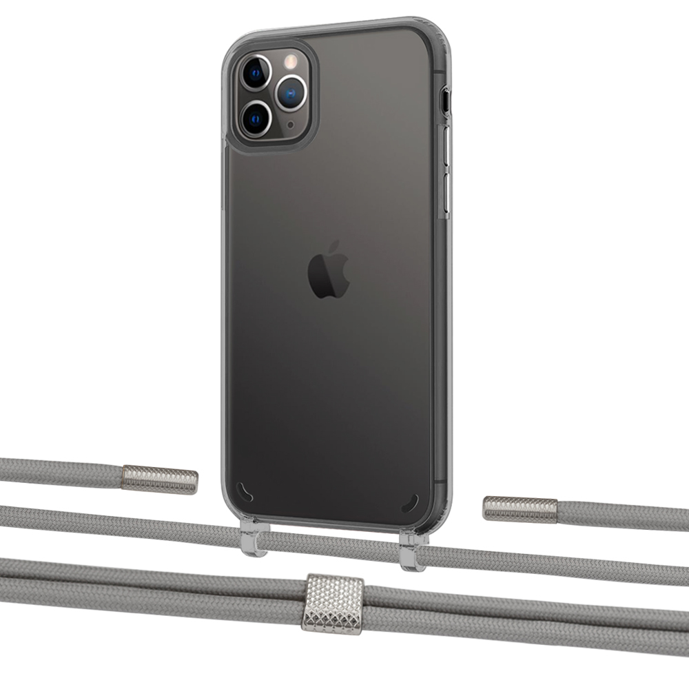 Чехол Upex Crossbody Protection Case для iPhone 11 Pro Dark with Twine Gray and Fausset Silver
Чехол Upex Crossbody Protection Case для iPhone 11 Pro Dark with Twine Gray and Fausset Silver