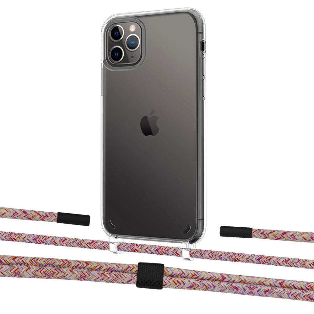 Чехол Upex Crossbody Protection Case для iPhone 11 Pro Max Crystal with Twine Mulberry and Fausset Matte Black
Чехол Upex Crossbody Protection Case для iPhone 11 Pro Max Crystal with Twine Mulberry and Fausset Matte Black