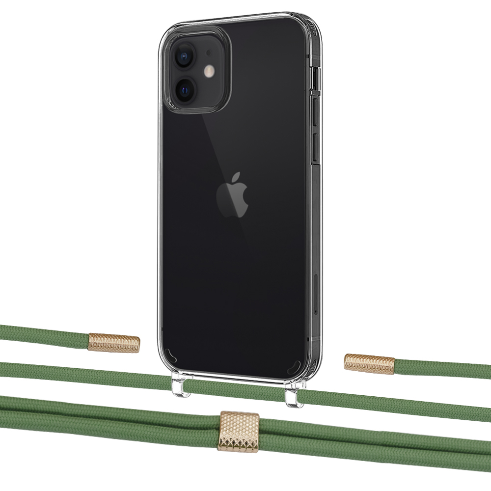 Чехол Upex Crossbody Protection Case для iPhone 12 | 12 Pro Crystal with Twine Mint and Fausset Gold
Чехол Upex Crossbody Protection Case для iPhone 12 | 12 Pro Crystal with Twine Mint and Fausset Gold