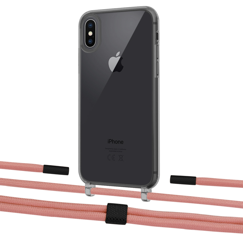 Чехол Upex Crossbody Protection Case для iPhone XS Max Dark with Twine Cantaloupe and Fausset Matte Black 
Чехол Upex Crossbody Protection Case для iPhone XS Max Dark with Twine Cantaloupe and Fausset Matte Black