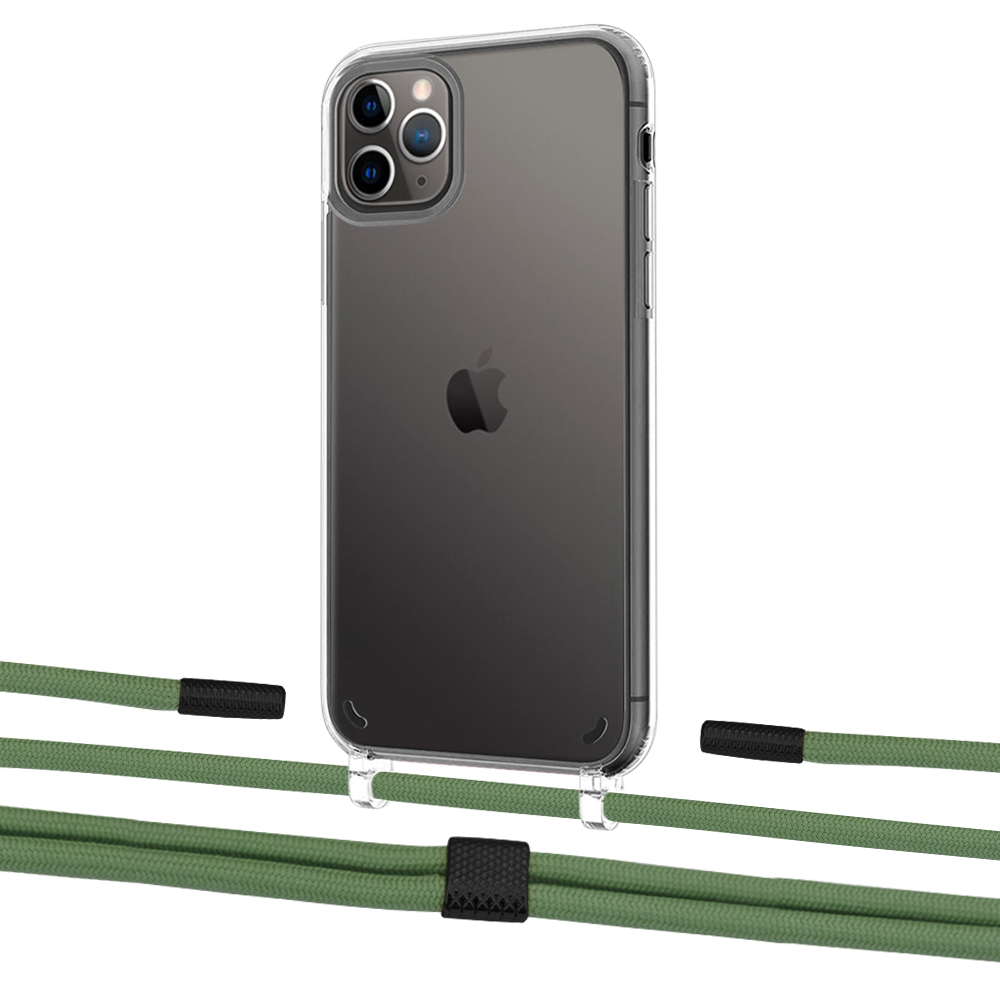 Чехол Upex Crossbody Protection Case для iPhone 11 Pro Max Crystal with Twine Mint and Fausset Matte Black
Чехол Upex Crossbody Protection Case для iPhone 11 Pro Max Crystal with Twine Mint and Fausset Matte Black