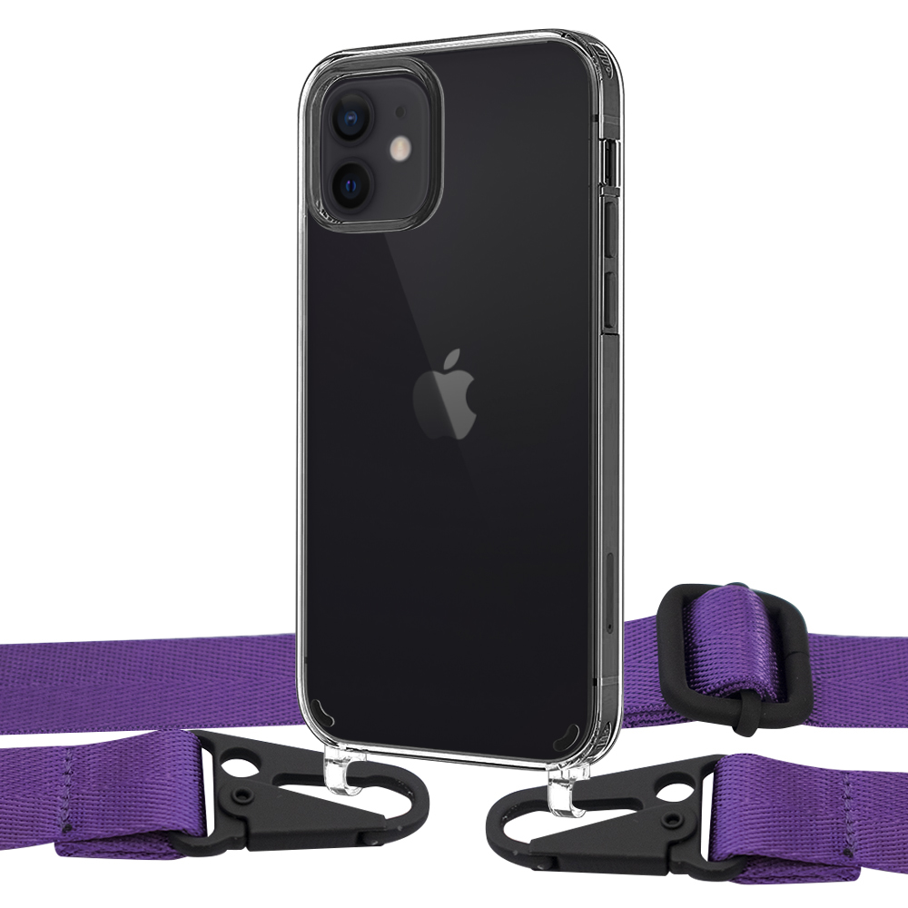 Чехол Upex Crossbody Protection Case для iPhone 12 mini Crystal with Harness Ultra Vionet
Чехол Upex Crossbody Protection Case для iPhone 12 mini Crystal with Harness Ultra Vionet