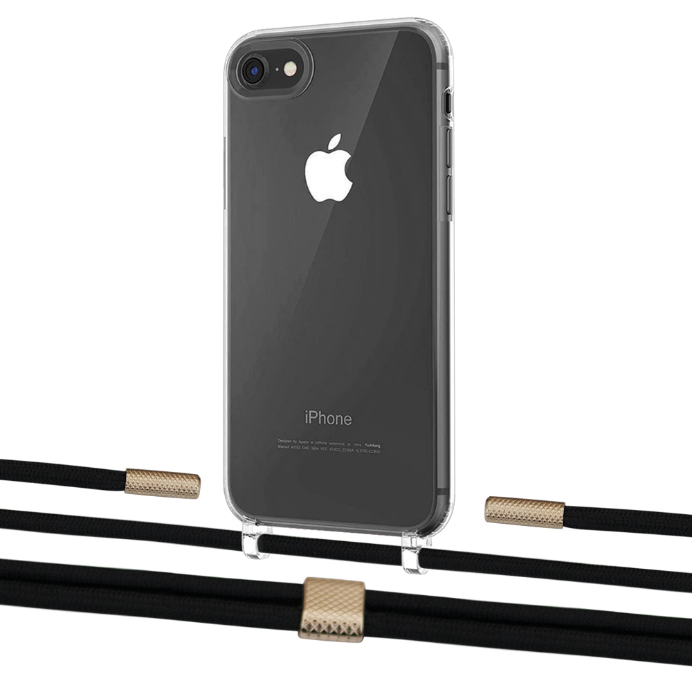 Чехол Upex Crossbody Protection Case для iPhone SE 2020 | 8 | 7 Crystal with Twine Black and Fausset Gold
Чехол Upex Crossbody Protection Case для iPhone SE 2020 | 8 | 7 Crystal with Twine Black and Fausset Gold