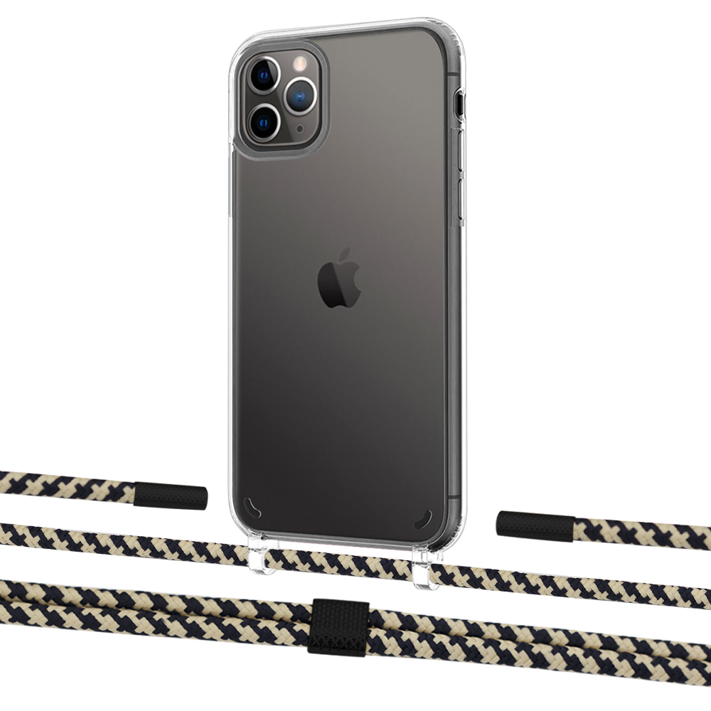 Чехол Upex Crossbody Protection Case для iPhone 11 Pro Crystal with Twine Copper and Fausset Matte Black
Чехол Upex Crossbody Protection Case для iPhone 11 Pro Crystal with Twine Copper and Fausset Matte Black
