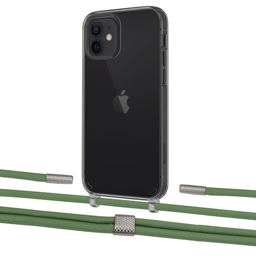 Чехол Upex Crossbody Protection Case для iPhone 12 | 12 Pro Dark with Twine Mint and Fausset Silver
Чехол Upex Crossbody Protection Case для iPhone 12 | 12 Pro Dark with Twine Mint and Fausset Silver