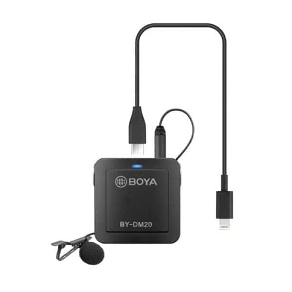 Двойной петличный микрофон BOYA BY-DM20 для смартфона iPhone, iPad и большинства устройств Android с разъемом Type-C TRRS 3.5 мм (884924)
Двойной петличный микрофон BOYA BY-DM20 для смартфона iPhone, iPad и большинства устройств Android с разъемом Type-C TRRS 3.5 мм (884924)