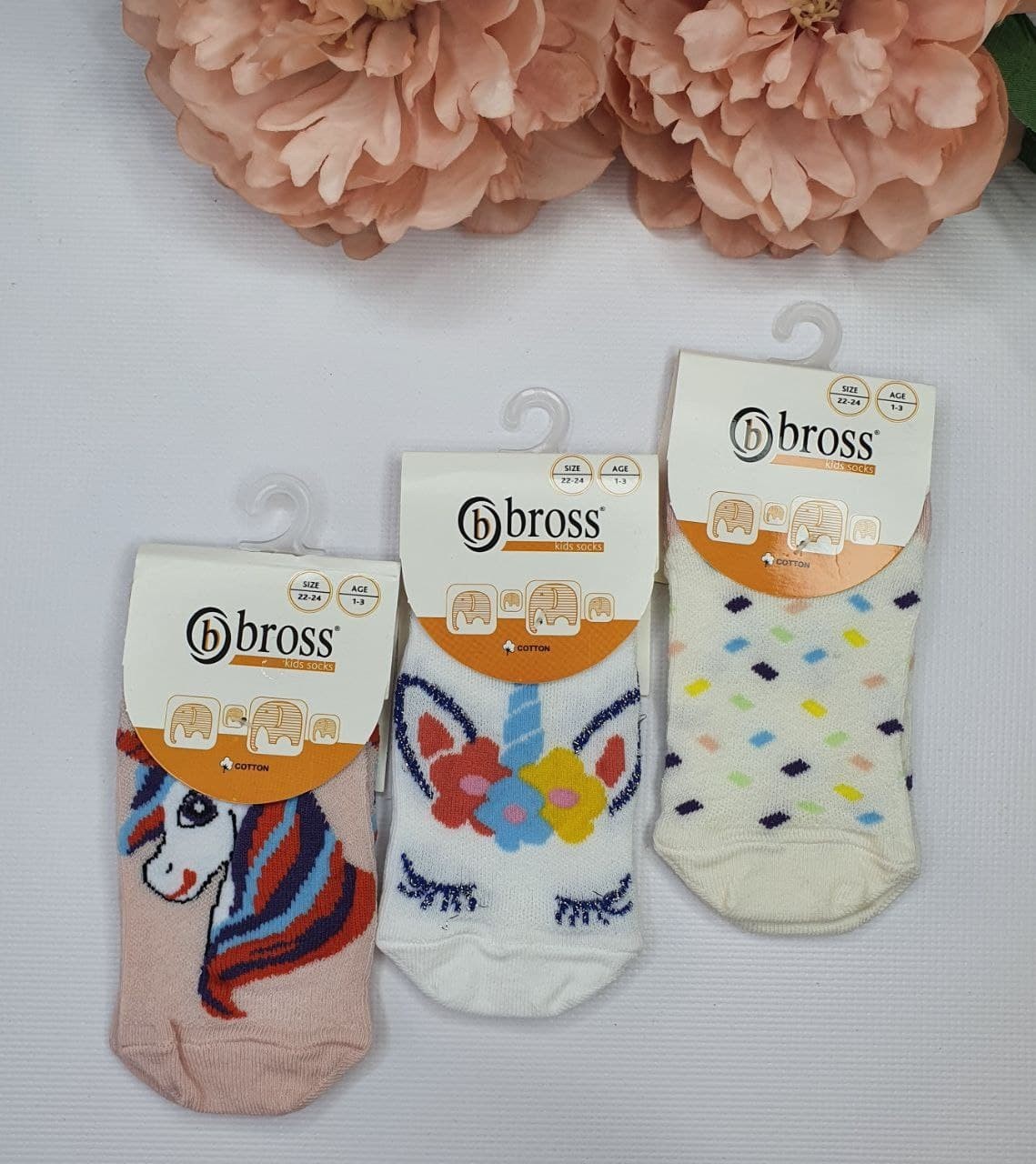 Набор детских носков Bross 1-3 года Единороги (-14р) Белый/Бежевый/Молочный, Набор детских носков Bross 1-3 года Единороги (10-14р) Белый/Бежевый/Молочный
Набор детских носков Bross 1-3 года Единороги (-14р) Белый/Бежевый/Молочный, Набор детских носков Bross 1-3 года Единороги (10-14р) Белый/Бежевый/Молочный