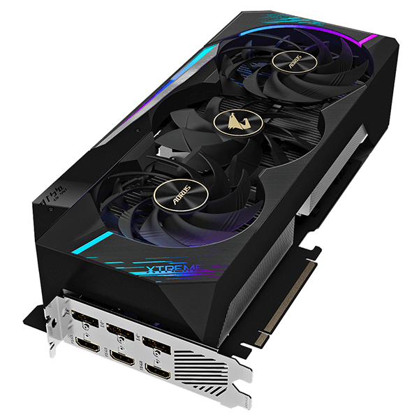 Видеокарта GIGABYTE AORUS GeForce RTX 3080 XTREME 10GB GDDR6X 320 bit LHR (GV-N3080AORUS X-10GD rev. 2.0)
Видеокарта GIGABYTE AORUS GeForce RTX 3080 XTREME 10GB GDDR6X 320 bit LHR (GV-N3080AORUS X-10GD rev. 2.0)