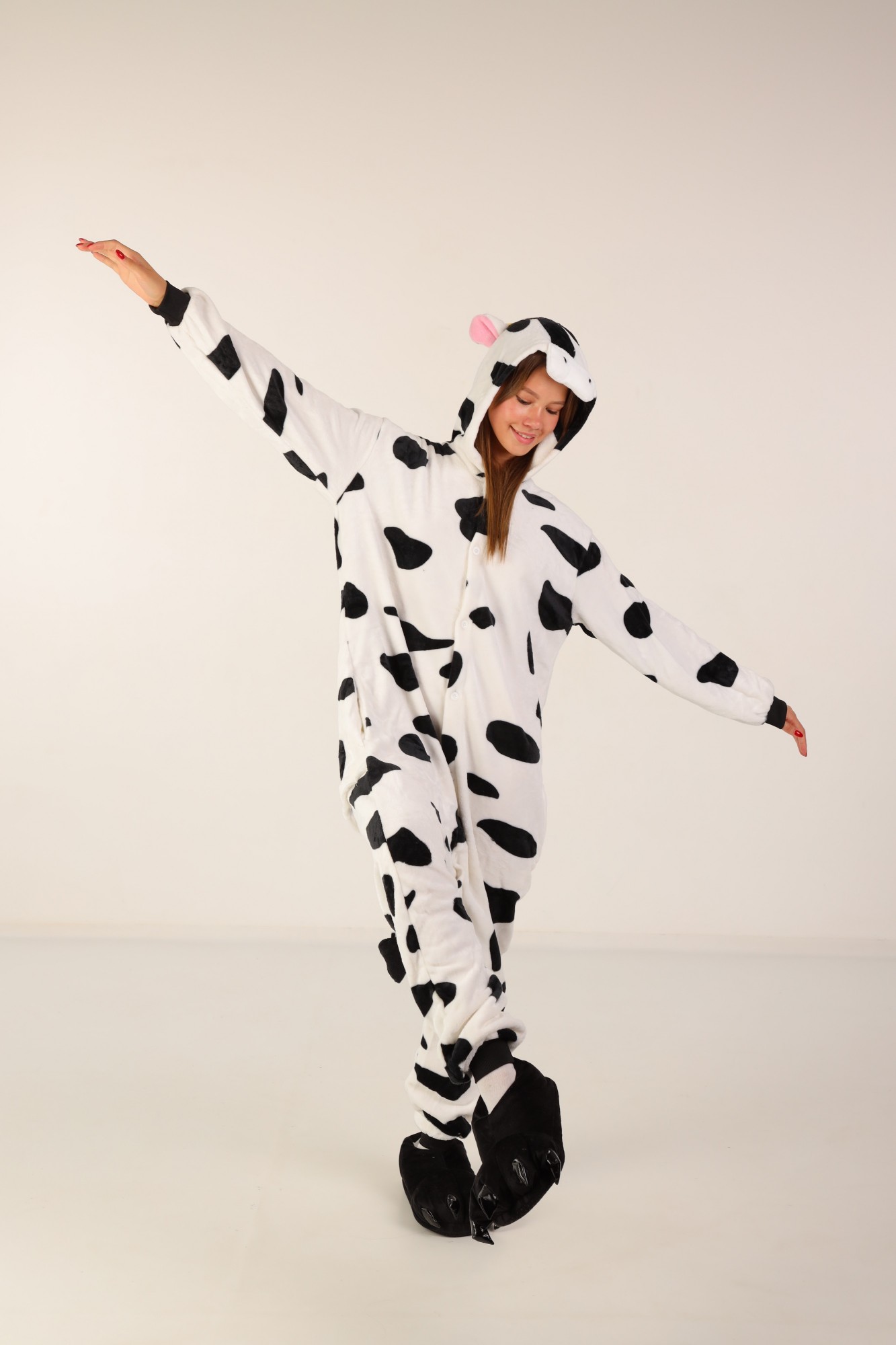 Пижама кигуруми Kigurumi Корова Черно-белый 155-165 см. (1051, Пижама кигуруми Kigurumi Корова Черно-белый M 155-165 см. (1051)
Пижама кигуруми Kigurumi Корова Черно-белый 155-165 см. (1051, Пижама кигуруми Kigurumi Корова Черно-белый M 155-165 см. (1051)