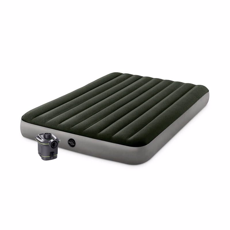 Двуспальный надувной матрас Intex 64779 (152 x 203 x 25 см) Prestige Downy Airbed + Внешний электронасос на батарейках
Двуспальный надувной матрас Intex 64779 (152 x 203 x 25 см) Prestige Downy Airbed + Внешний электронасос на батарейках
