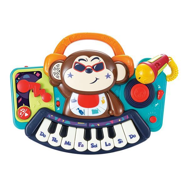 Музыкальная игрушка Hola Toys Пианино-обезьянка с микрофоном (SKU-3137) 41 x 32 x 12 см
Музыкальная игрушка Hola Toys Пианино-обезьянка с микрофоном (SKU-3137) 41 x 32 x 12 см