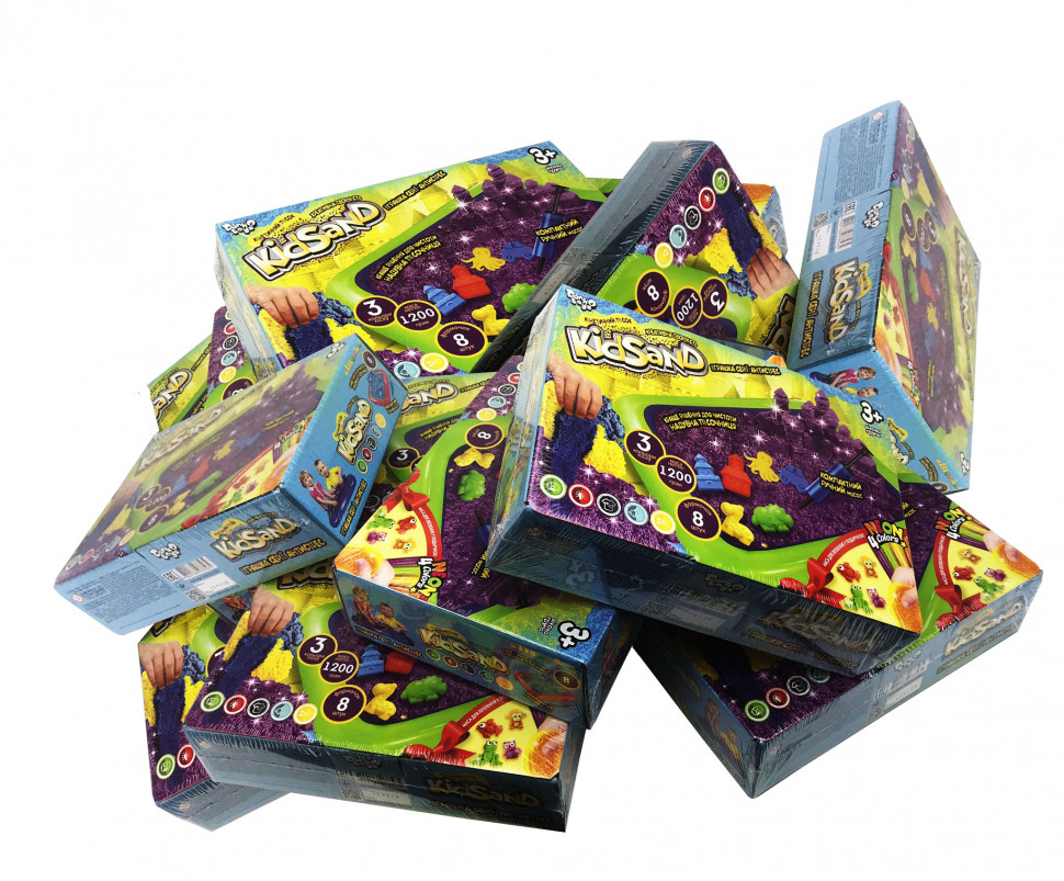 Кинетический песок KіdSand набор Danko Toys, 1200 г песка и песочница (KS-02-02U)
Кинетический песок KіdSand набор Danko Toys, 1200 г песка и песочница (KS-02-02U)