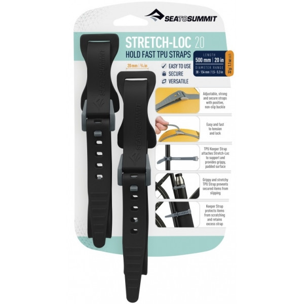 Набор стяжек Sea to Summit Stretch-Loc 20, 20mm x 500mm 2 Pack, Black (STS ATD2079-04050118)
Набор стяжек Sea to Summit Stretch-Loc 20, 20mm x 500mm 2 Pack, Black (STS ATD2079-04050118)