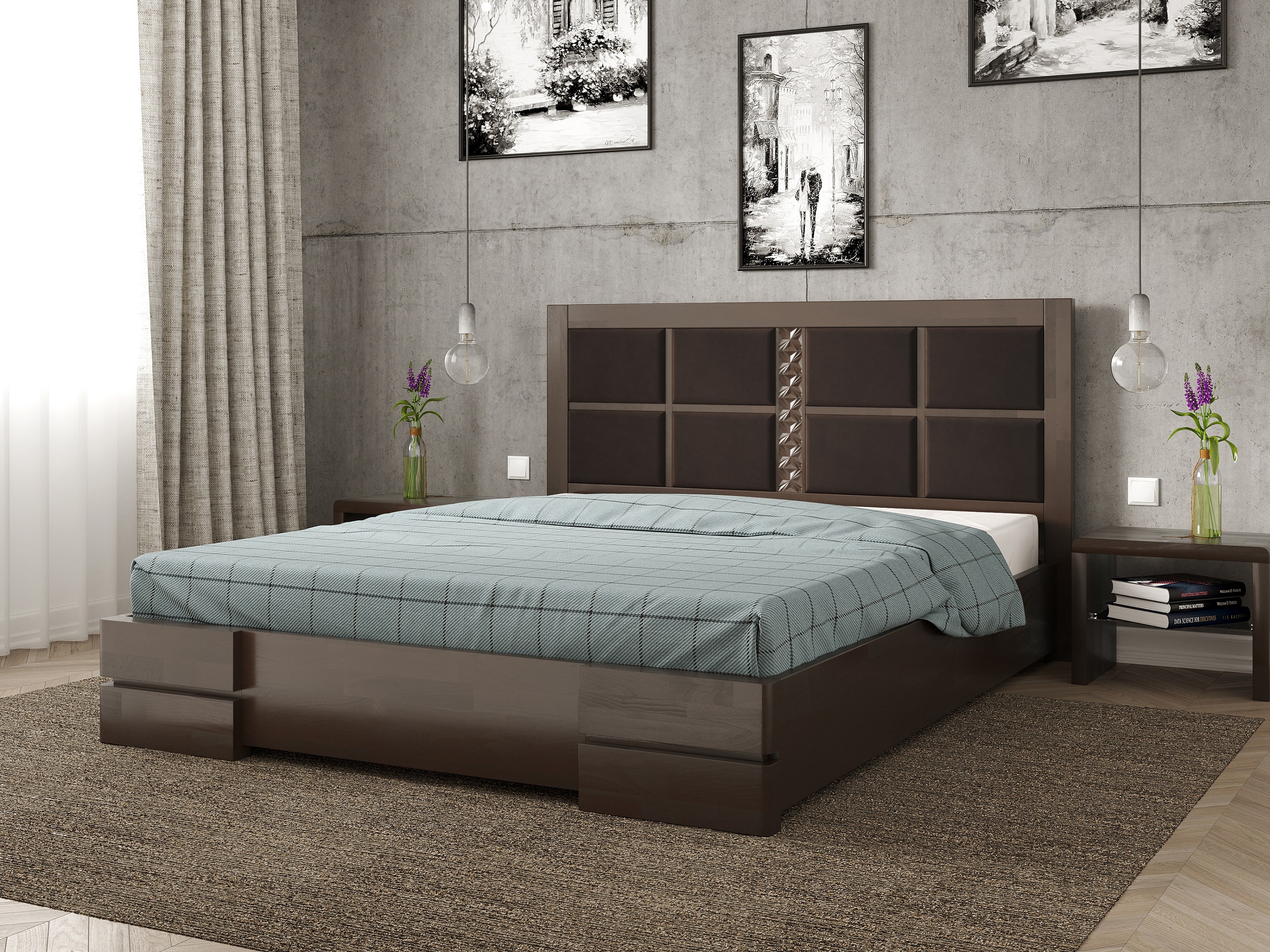 Кровать Кардинал 2 с механизмом Arbordrev (180*200) сосна Темный Орех + Riviera 28
Кровать Кардинал 2 с механизмом Arbordrev (180*200) сосна Темный Орех + Riviera 28
