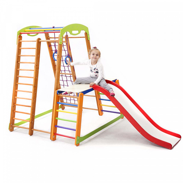 Детский спортивный игровой комплекс Baby Sport SB Кроха №2 Дерево Разноцветный 130х130х150 см (Plus 1-1)
Детский спортивный игровой комплекс Baby Sport SB Кроха №2 Дерево Разноцветный 130х130х150 см (Plus 1-1)