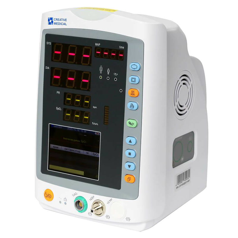 Монитор пациента прикроватный Creative Medical PC-900PRO датчики сатурации частоты пульса и артериального давления температуры (PC-900PRO)
Монитор пациента прикроватный Creative Medical PC-900PRO датчики сатурации частоты пульса и артериального давления температуры (PC-900PRO)