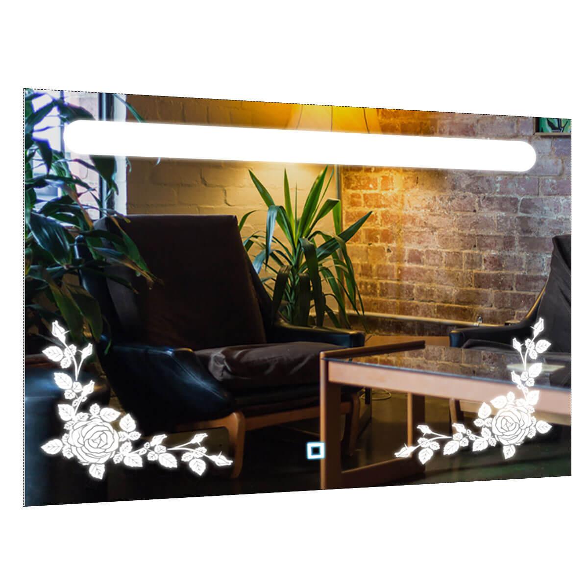 Зеркало SmartWorld Ofeliya серия Smart с подсветкой LED прямоугольное 100x80x3см. (Smart-Ofeliya-100x80)
Зеркало SmartWorld Ofeliya серия Smart с подсветкой LED прямоугольное 100x80x3см. (Smart-Ofeliya-100x80)