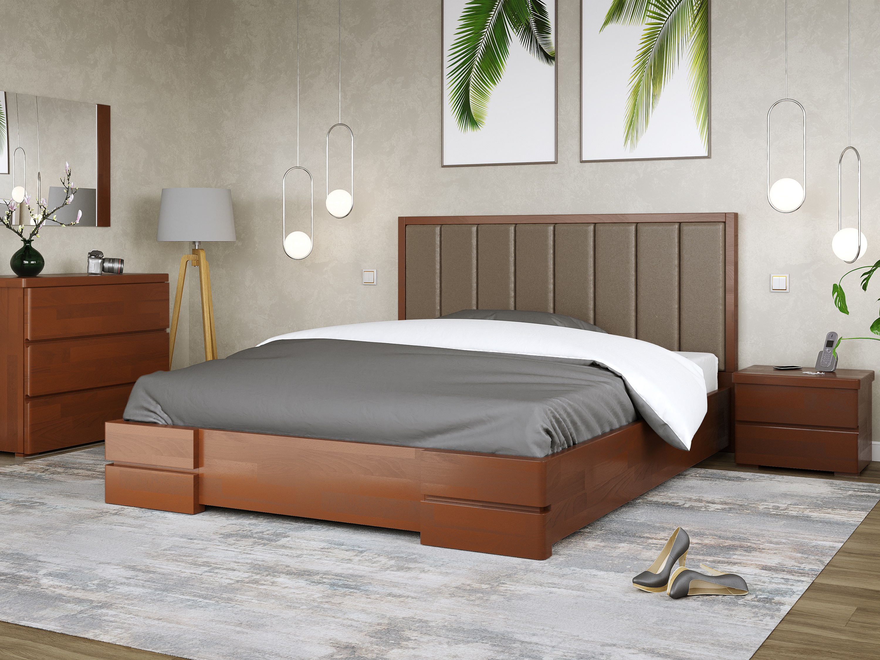 Кровать Милана Arbordrev (180*200) сосна Яблоня
Кровать Милана Arbordrev (180*200) сосна Яблоня