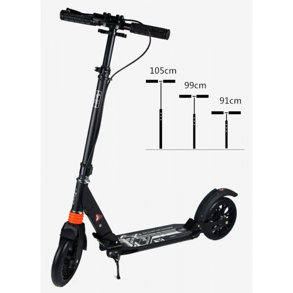 Самокат Scooter Urban SR 2-019, двухколесный, с дисковым тормозом, городской, черный NEW 2020
Самокат Scooter Urban SR 2-019, двухколесный, с дисковым тормозом, городской, черный NEW 2020