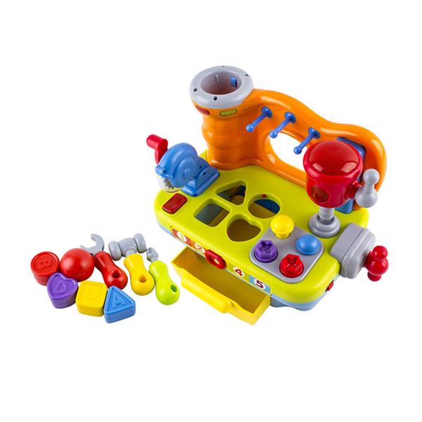 Игровой набор сортер Hola Toys Столик с инструментами звуковые и световые эффекты 907
Игровой набор сортер Hola Toys Столик с инструментами звуковые и световые эффекты 907
