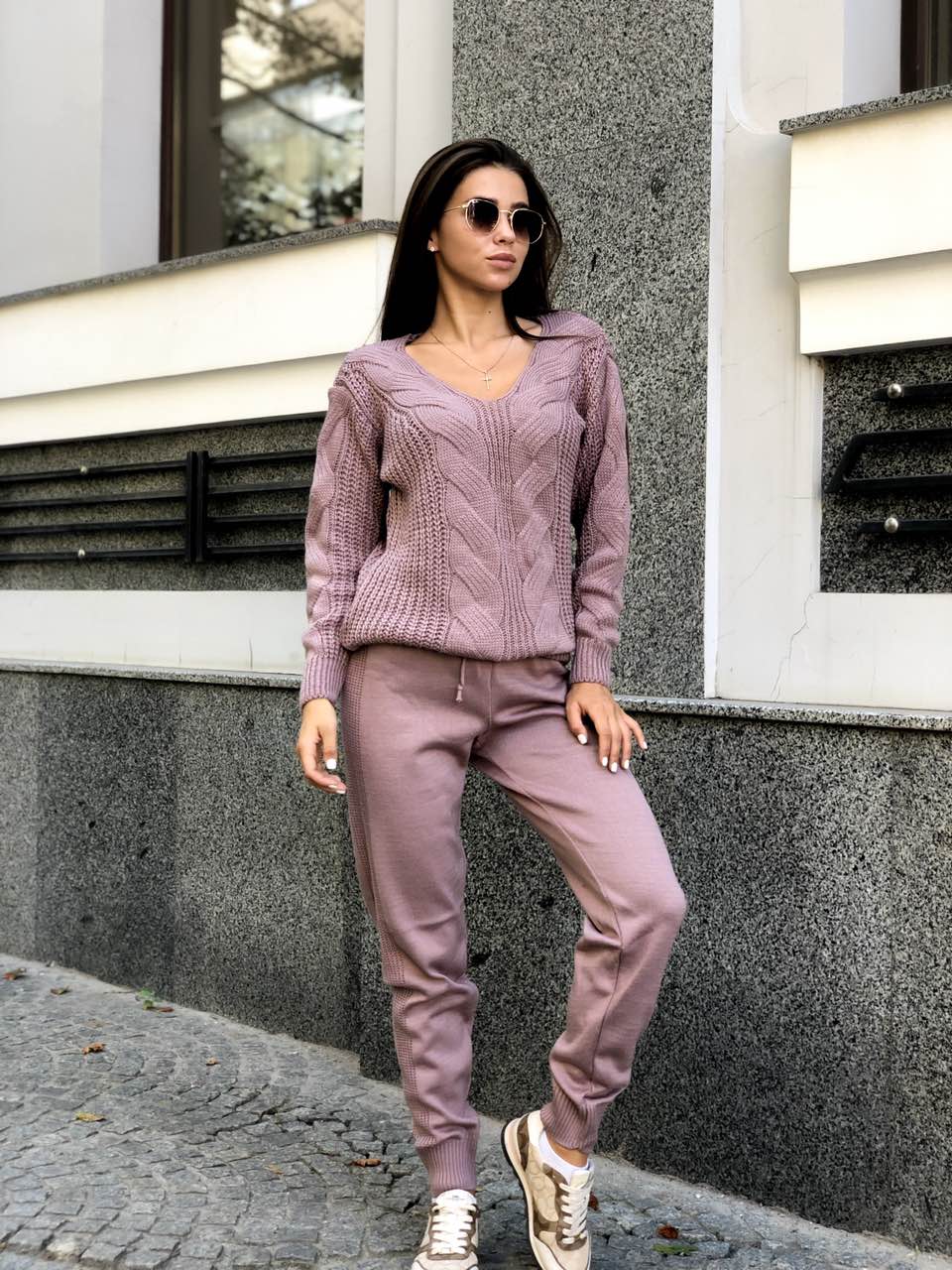 Fashions • Вязаный костюм Sheila Fashions - пудра (№17355, Fashions • Вязаный костюм Sheila Fashions 42-48 пудра (№17355)
Fashions • Вязаный костюм Sheila Fashions - пудра (№17355, Fashions • Вязаный костюм Sheila Fashions 42-48 пудра (№17355)