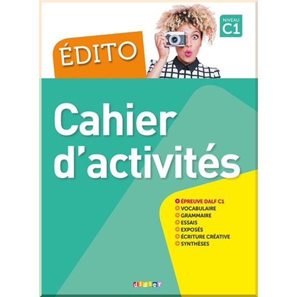 Edito C1 Cahier d'activites avec CD mp3. Eugenie Mottironi, Elodie Heu. ISBN:9782278090976
Edito C1 Cahier d'activites avec CD mp3. Eugenie Mottironi, Elodie Heu. ISBN:9782278090976