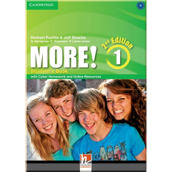 More! 2nd Edition 1 Student's Book with Cyber Homework and Online Resources. Gunter Gerngross, Christian Holzmann. ISBN:9781107656451
More! 2nd Edition 1 Student's Book with Cyber Homework and Online Resources. Gunter Gerngross, Christian Holzmann. ISBN:9781107656451