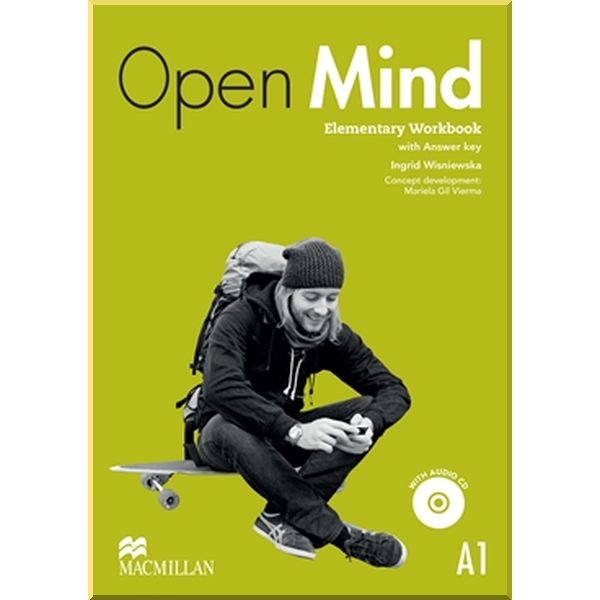 Open Mind British English Elementary Workbook with key and Audio-CD. Mariela Gil Vierma, Ingrid Wisniewska. ISBN:9780230458437
Open Mind British English Elementary Workbook with key and Audio-CD. Mariela Gil Vierma, Ingrid Wisniewska. ISBN:9780230458437
