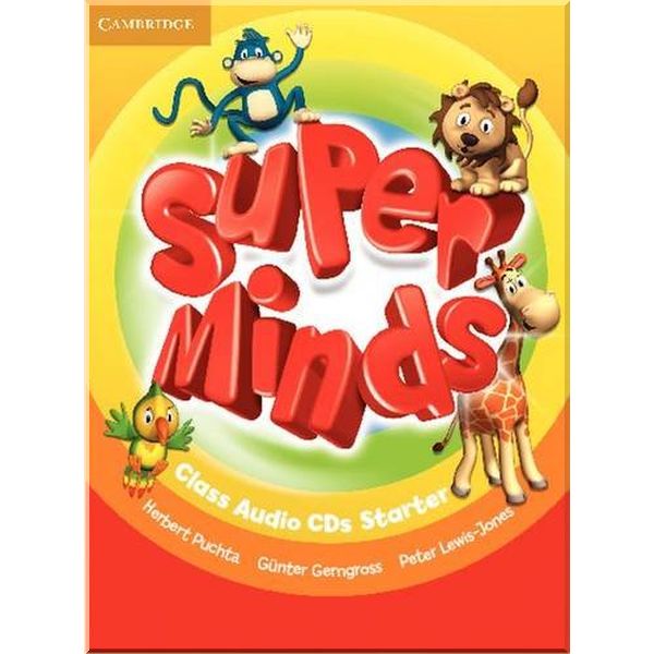 Super Minds Starter Class Audio CDs. Herbert Puchta, Gunter Gerngross. ISBN:9780521214346
Super Minds Starter Class Audio CDs. Herbert Puchta, Gunter Gerngross. ISBN:9780521214346