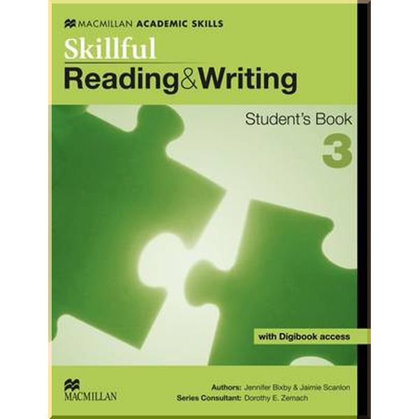 Skillful: Reading and Writing 3 Student's Book with Digibook access. Jaimie Scanlon, Dorothy E. Zemach. ISBN:9780230431966
Skillful: Reading and Writing 3 Student's Book with Digibook access. Jaimie Scanlon, Dorothy E. Zemach. ISBN:9780230431966