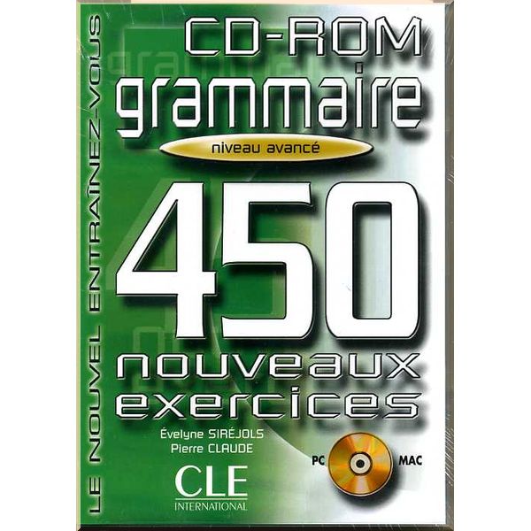 Le Nouvel Entrainez-Vous Grammaire Avance CD-ROM. Pierre Claude, Evelyne Sirejols. ISBN:9782090322934
Le Nouvel Entrainez-Vous Grammaire Avance CD-ROM. Pierre Claude, Evelyne Sirejols. ISBN:9782090322934