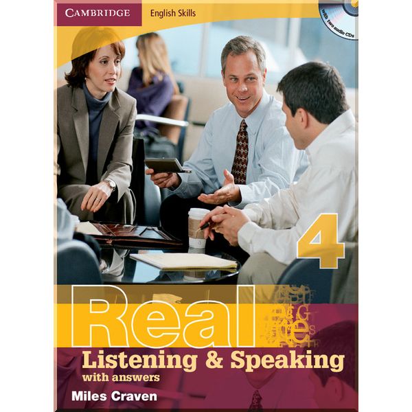 Cambridge English Skills: Real Listening and Speaking 4 with Audio CDs and answers. Miles Craven. ISBN:9780521705905
Cambridge English Skills: Real Listening and Speaking 4 with Audio CDs and answers. Miles Craven. ISBN:9780521705905
