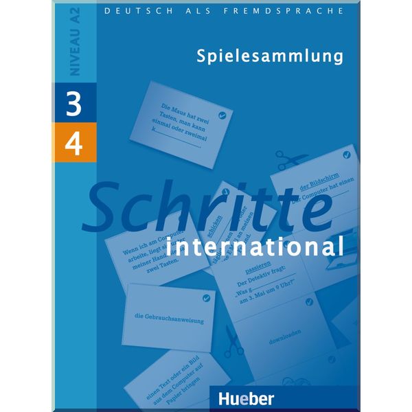 Schritte international Spielesammlung zu Band 3 und 4. Cornelia Klepsch. ISBN:9783197418537
Schritte international Spielesammlung zu Band 3 und 4. Cornelia Klepsch. ISBN:9783197418537