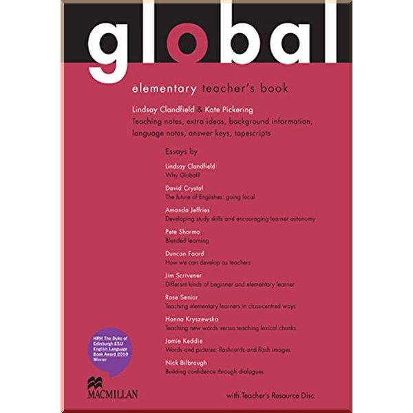 Global Elementary Teacher's Book with Teacher's Resource Disc. David Crystal, Amanda Jeffries. ISBN:9780230032989
Global Elementary Teacher's Book with Teacher's Resource Disc. David Crystal, Amanda Jeffries. ISBN:9780230032989