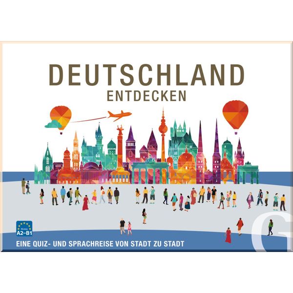 Deutschland entdecken: Eine Quiz- und Sprachreise von Stadt zu Stadt. Grubbe Media. ISBN:9783198595862
Deutschland entdecken: Eine Quiz- und Sprachreise von Stadt zu Stadt. Grubbe Media. ISBN:9783198595862