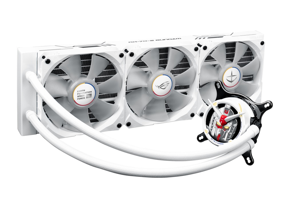 Система водяного охлаждения Asus ROG Strix LC 360 RGB White Gundam Edition (ROG-STRIX-LC-360-RGB GUNDAM EDITION), Intel:1150/1151/1152/1155/1156/1366/2011/2011-3/2066, AMD:AM4/TR4, 394x121x27мм, 4-pin
Система водяного охлаждения Asus ROG Strix LC 360 RGB White Gundam Edition (ROG-STRIX-LC-360-RGB GUNDAM EDITION), Intel:1150/1151/1152/1155/1156/1366/2011/2011-3/2066, AMD:AM4/TR4, 394x121x27мм, 4-pin