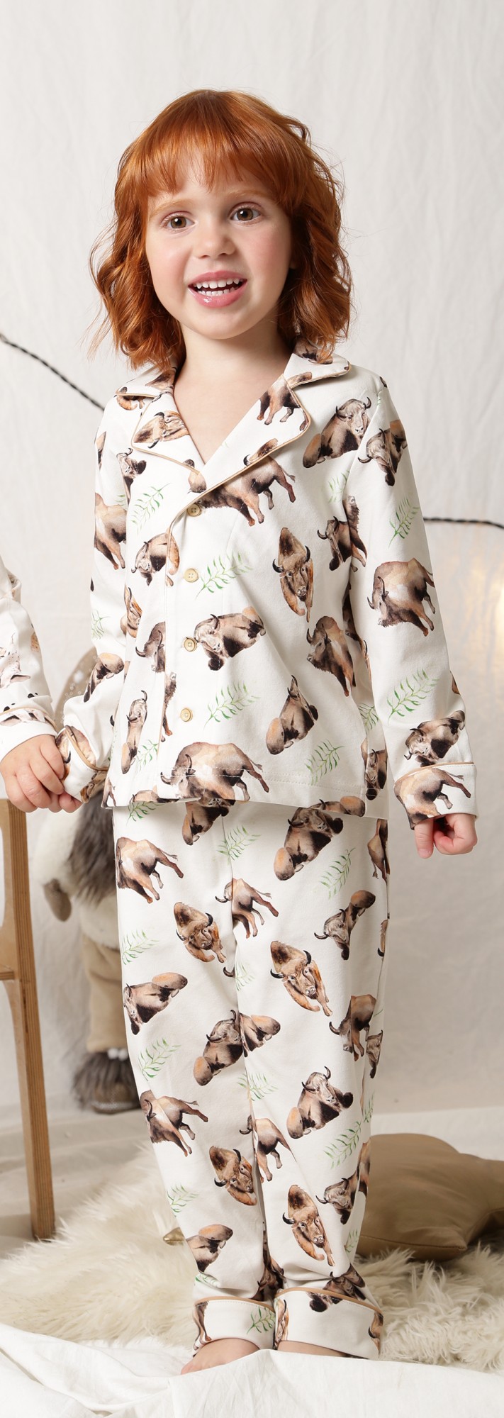 Пижамка детская для девочек LEVA Organic Зубр 98-104 бежевая (Z098)
Пижамка детская для девочек LEVA Organic Зубр 98-104 бежевая (Z098)