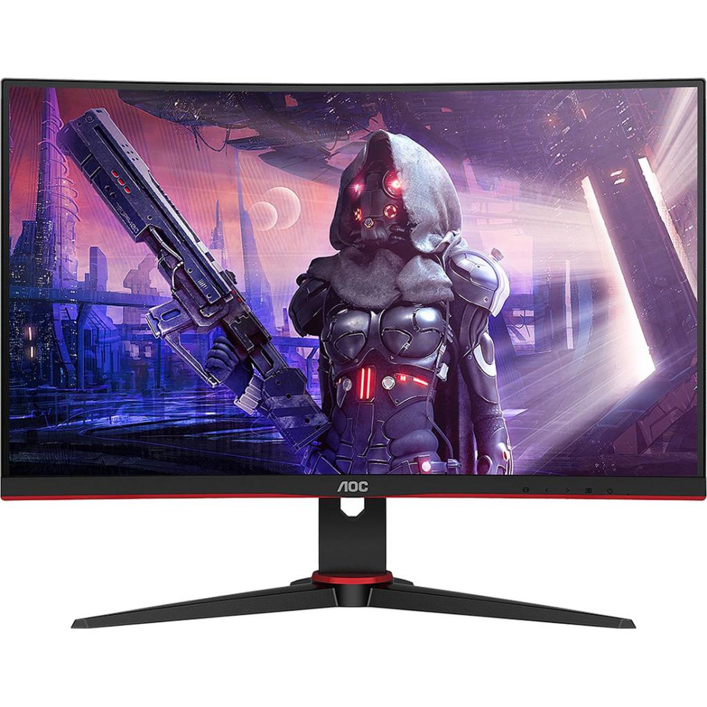 Монитор AOC 27" C27G2AE/BK VA Black/Red Curved; 1920х1080 (165 Гц), 250 кд/м2, 1 мс, 2хHDMI, DisplayPort, динамики 2х2 Вт
Монитор AOC 27" C27G2AE/BK VA Black/Red Curved; 1920х1080 (165 Гц), 250 кд/м2, 1 мс, 2хHDMI, DisplayPort, динамики 2х2 Вт