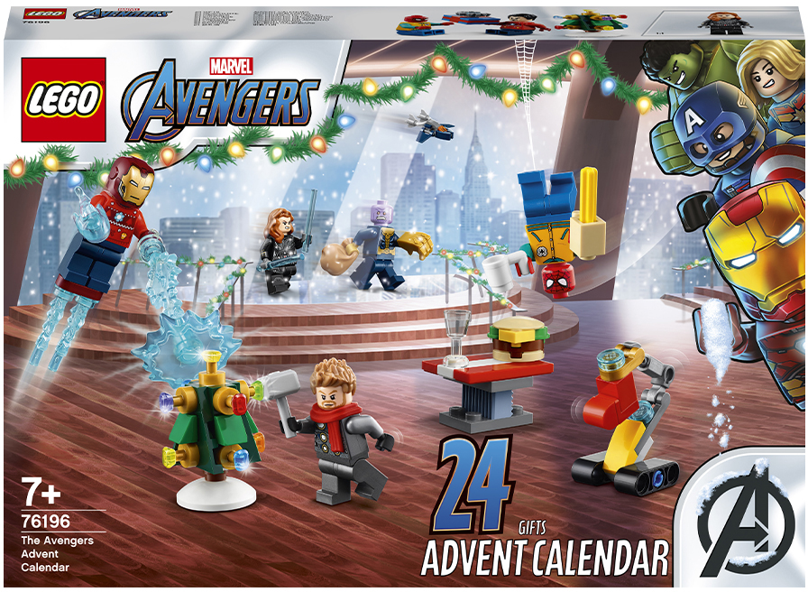 Конструктор LEGO Мстители Marvel Новогодний адвент-календарь 298 деталей (76196)
Конструктор LEGO Мстители Marvel Новогодний адвент-календарь 298 деталей (76196)