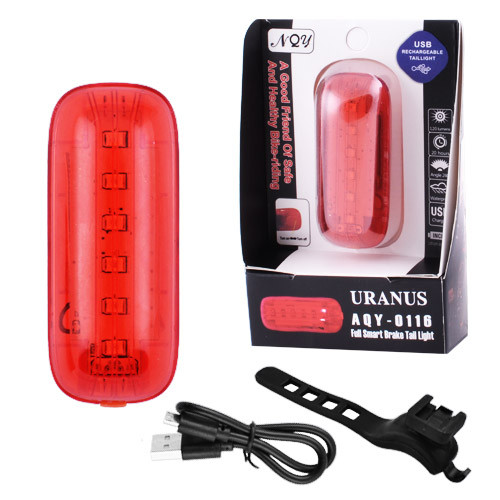 Фонарь велосипедный AQY-0116-6SMD, красный, ЗУ microUSB, встроенный аккумулятор Lux. 32413
Фонарь велосипедный AQY-0116-6SMD, красный, ЗУ microUSB, встроенный аккумулятор Lux. 32413