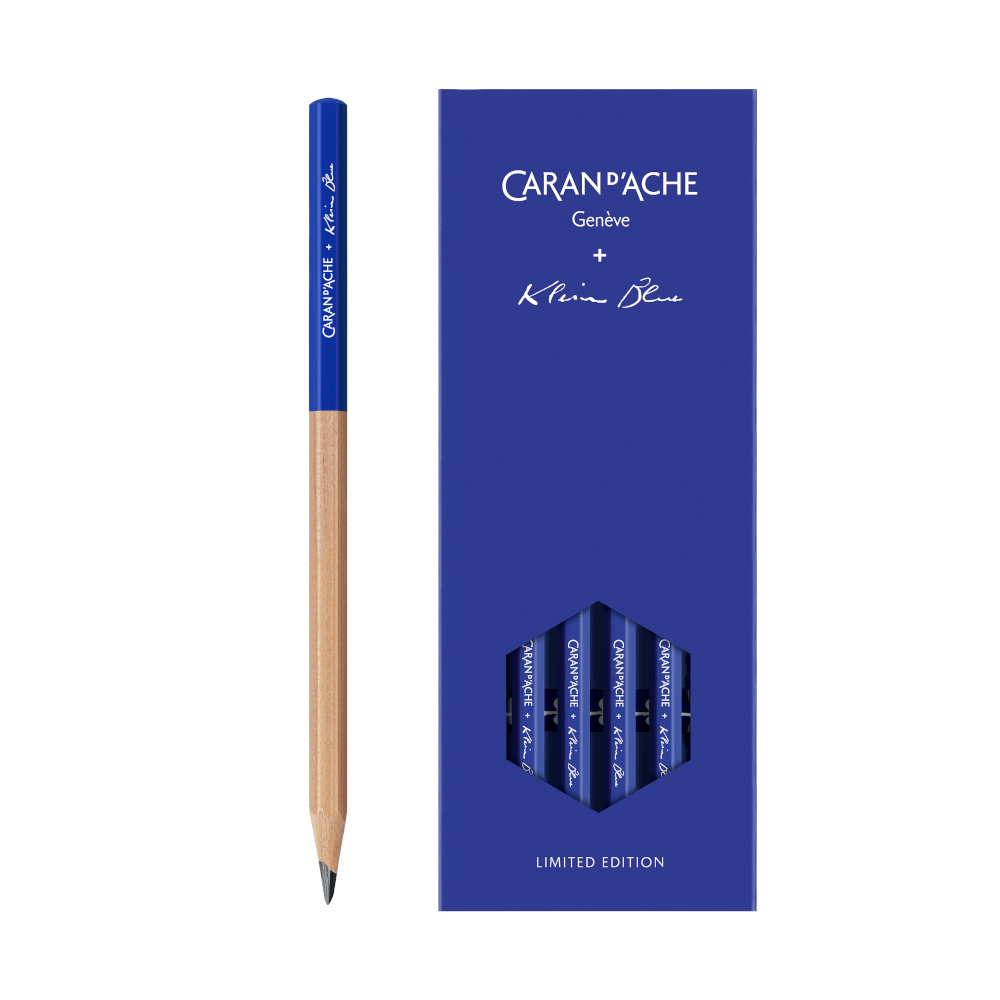 Набір Caran d'Ache Klein Blue® HB Картонний бокс, 4 графітових олівці (7630002344609)
Набір Caran d'Ache Klein Blue® HB Картонний бокс, 4 графітових олівці (7630002344609)