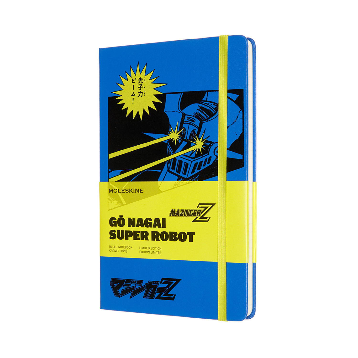 Записник Moleskine Gō Nagai Super Robot середній / Лінійка Синій (8056420853728)
Записник Moleskine Gō Nagai Super Robot середній / Лінійка Синій (8056420853728)