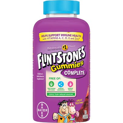 Витамины и минералы One A Day Kids Multivitamin Flintstones 180 таблеток (444972)
Витамины и минералы One A Day Kids Multivitamin Flintstones 180 таблеток (444972)