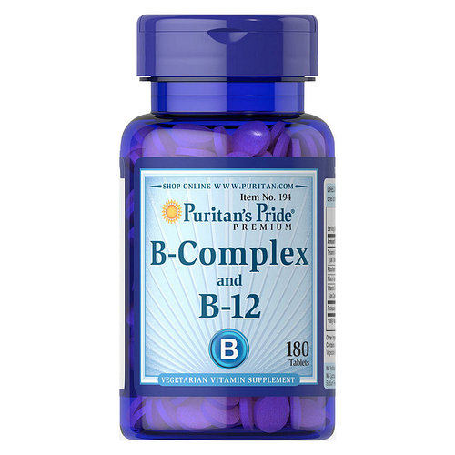 Витамины и минералы Puritans Pride Vitamin B-Complex and Vitamin B-12 180 табet (445187)
Витамины и минералы Puritans Pride Vitamin B-Complex and Vitamin B-12 180 табet (445187)